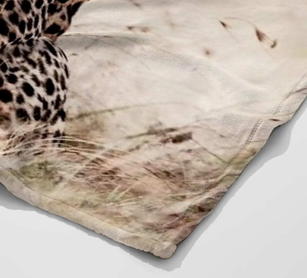 Still Leopard fleecedeken van Natural Kingdom