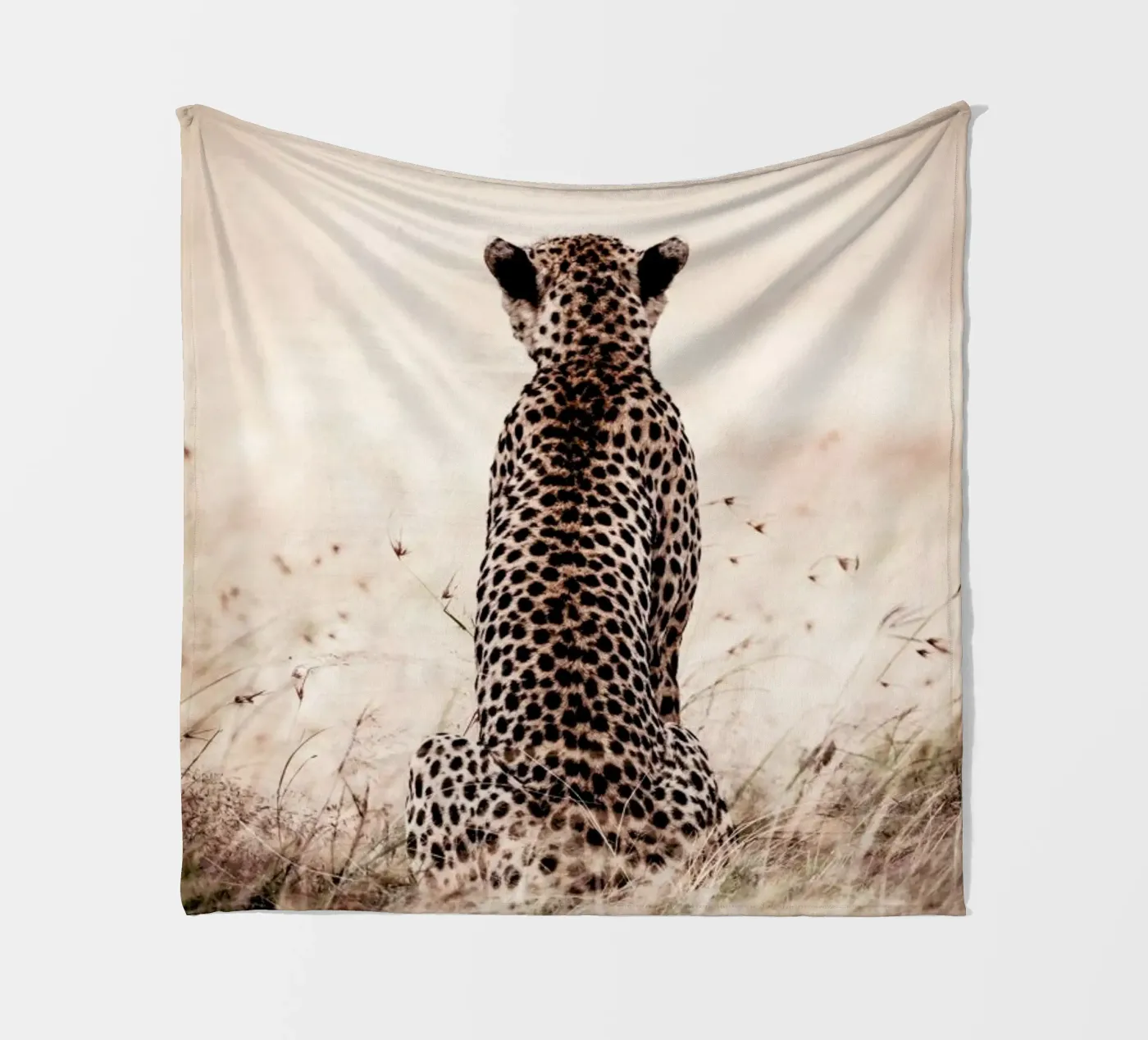 Still Leopard Fleecedecke von Natural Kingdom