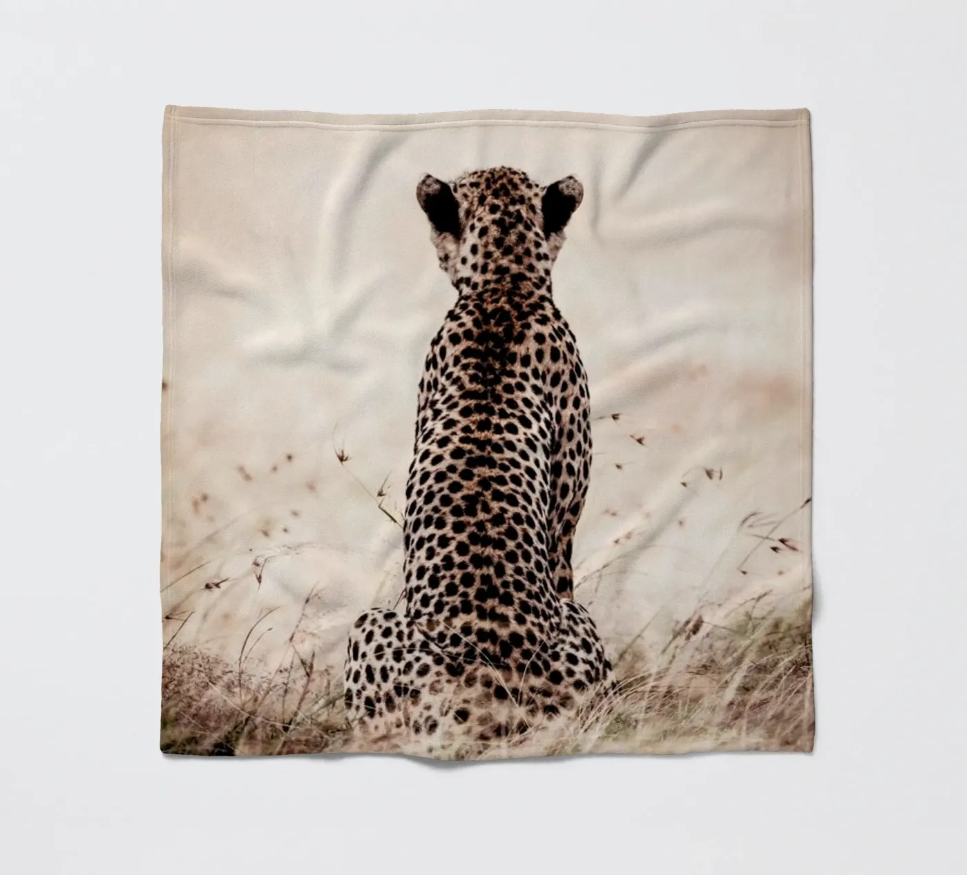 Still Leopard Fleecedecke von Natural Kingdom