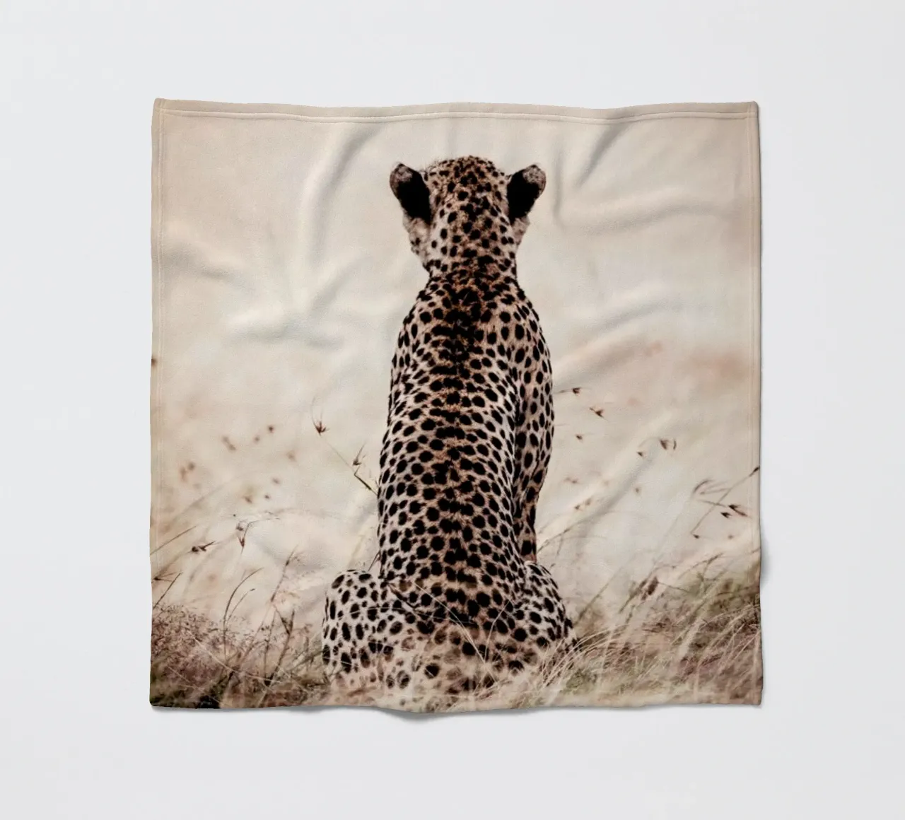 Still Leopard fleecedeken van Natural Kingdom