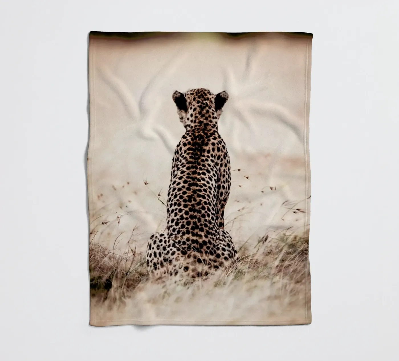 Still Leopard Fleecedecke von Natural Kingdom