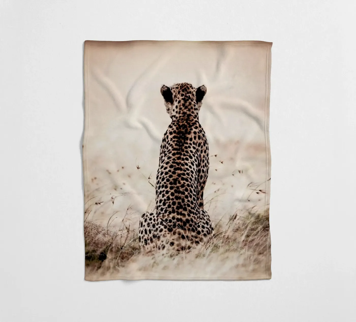 Still Leopard Fleecedecke von Natural Kingdom