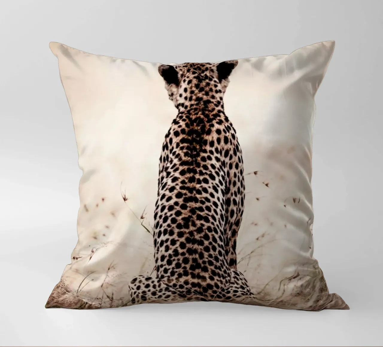 Still Leopard cuscino da Natural Kingdom