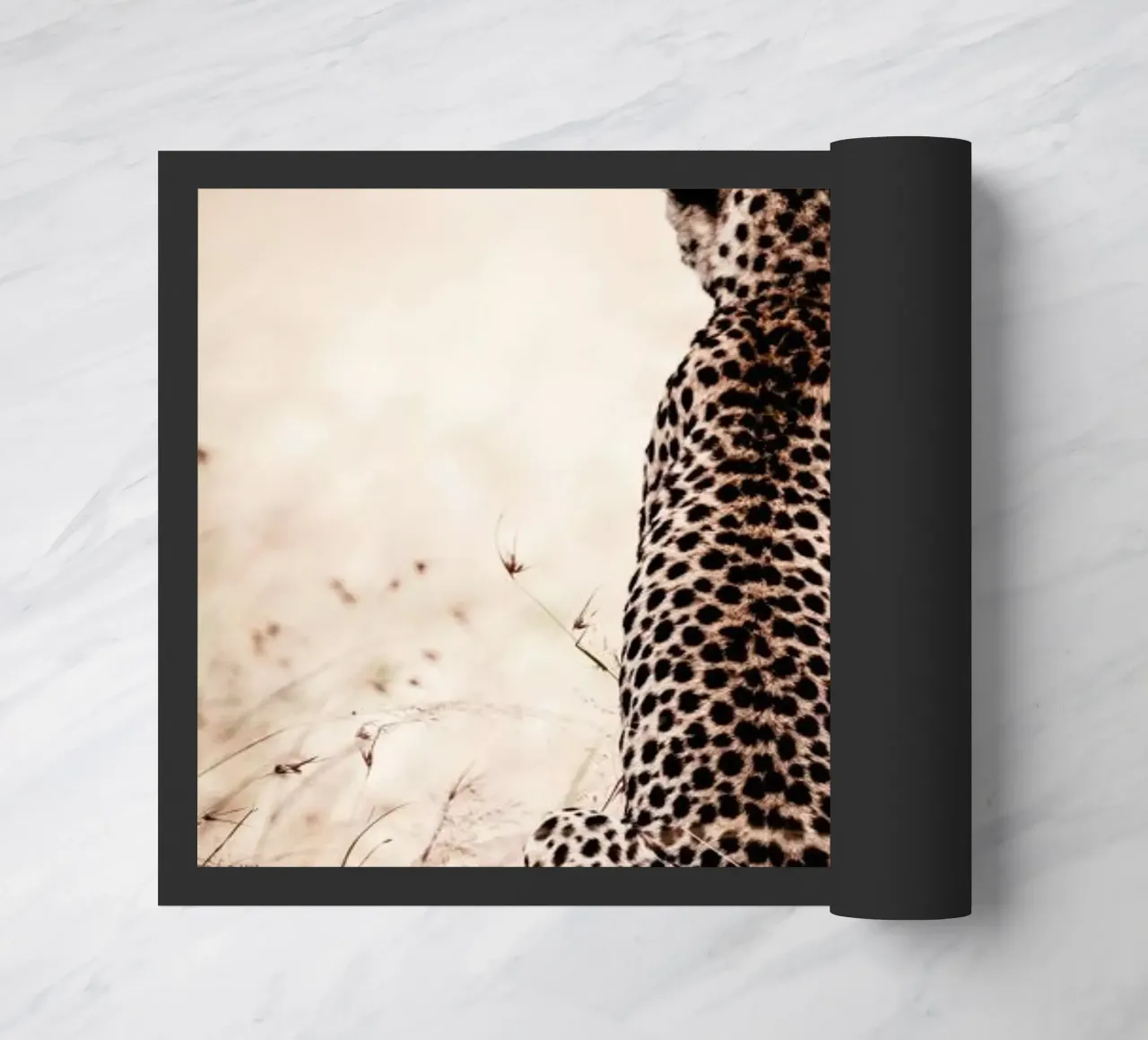 Still Leopard doormat by Natural Kingdom