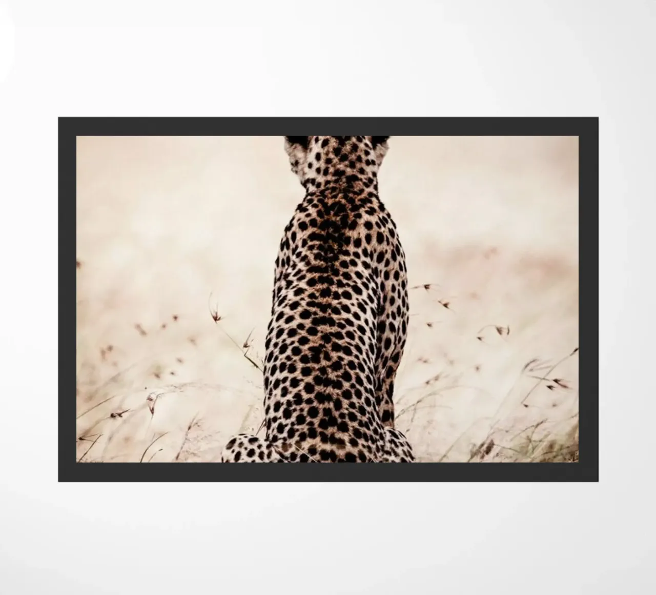 Still Leopard doormat by Natural Kingdom