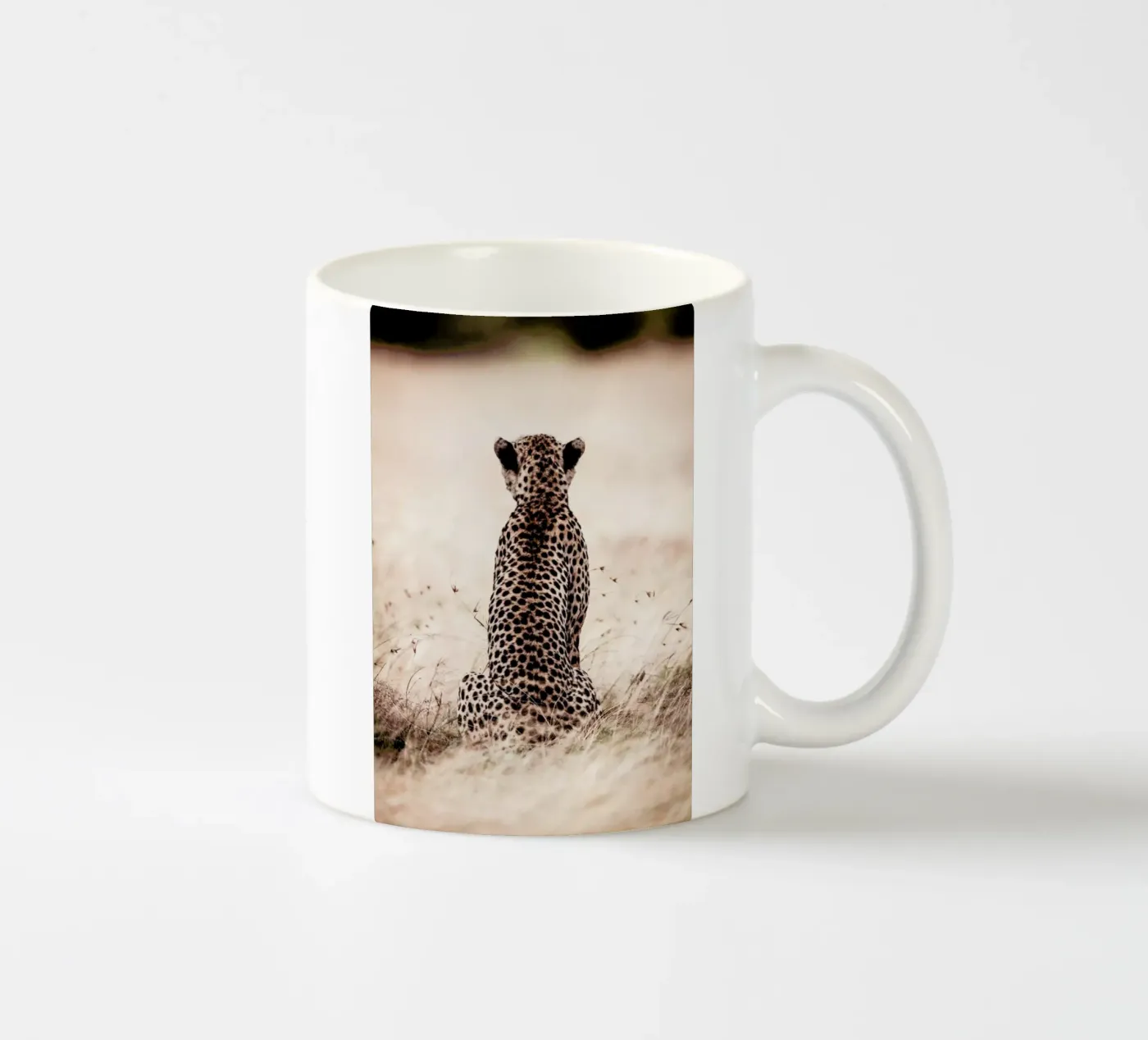 Still Leopard ceramic mug by Natural Kingdom