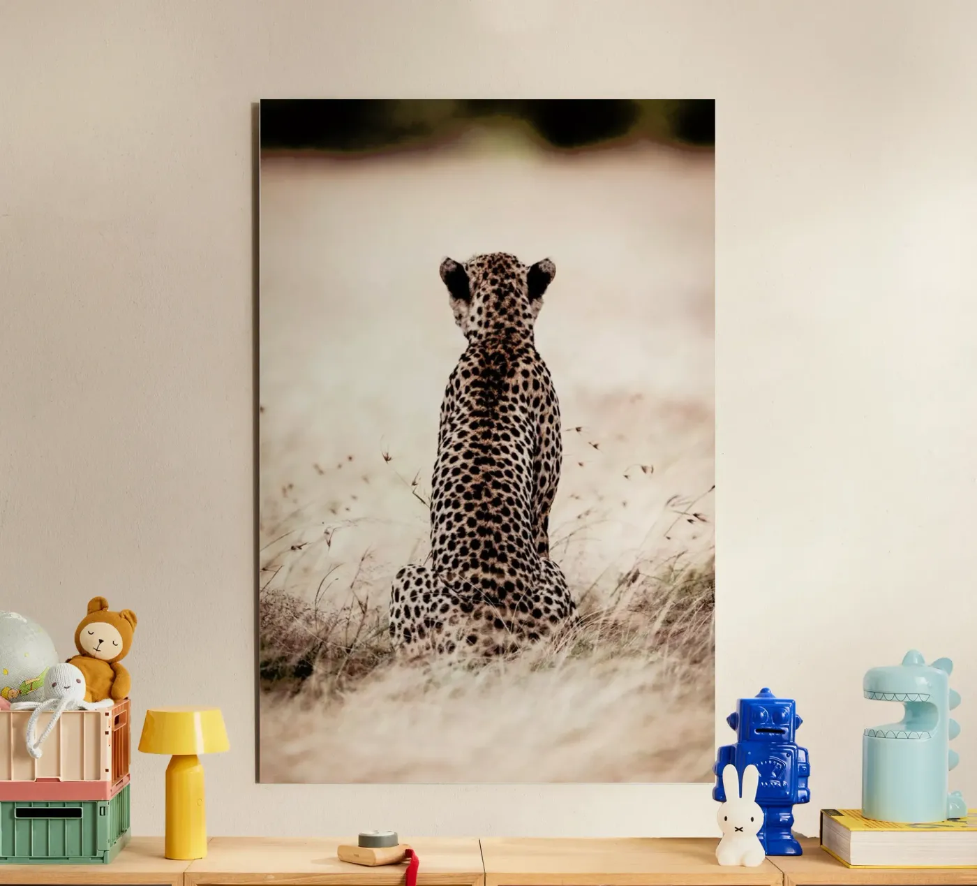 Still Leopard alluminio dibond da Natural Kingdom