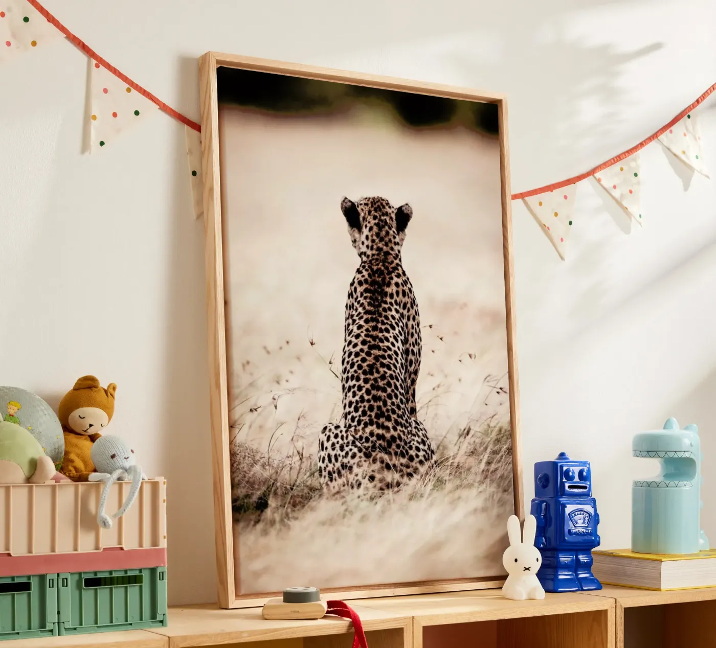 Still Leopard tela da Natural Kingdom