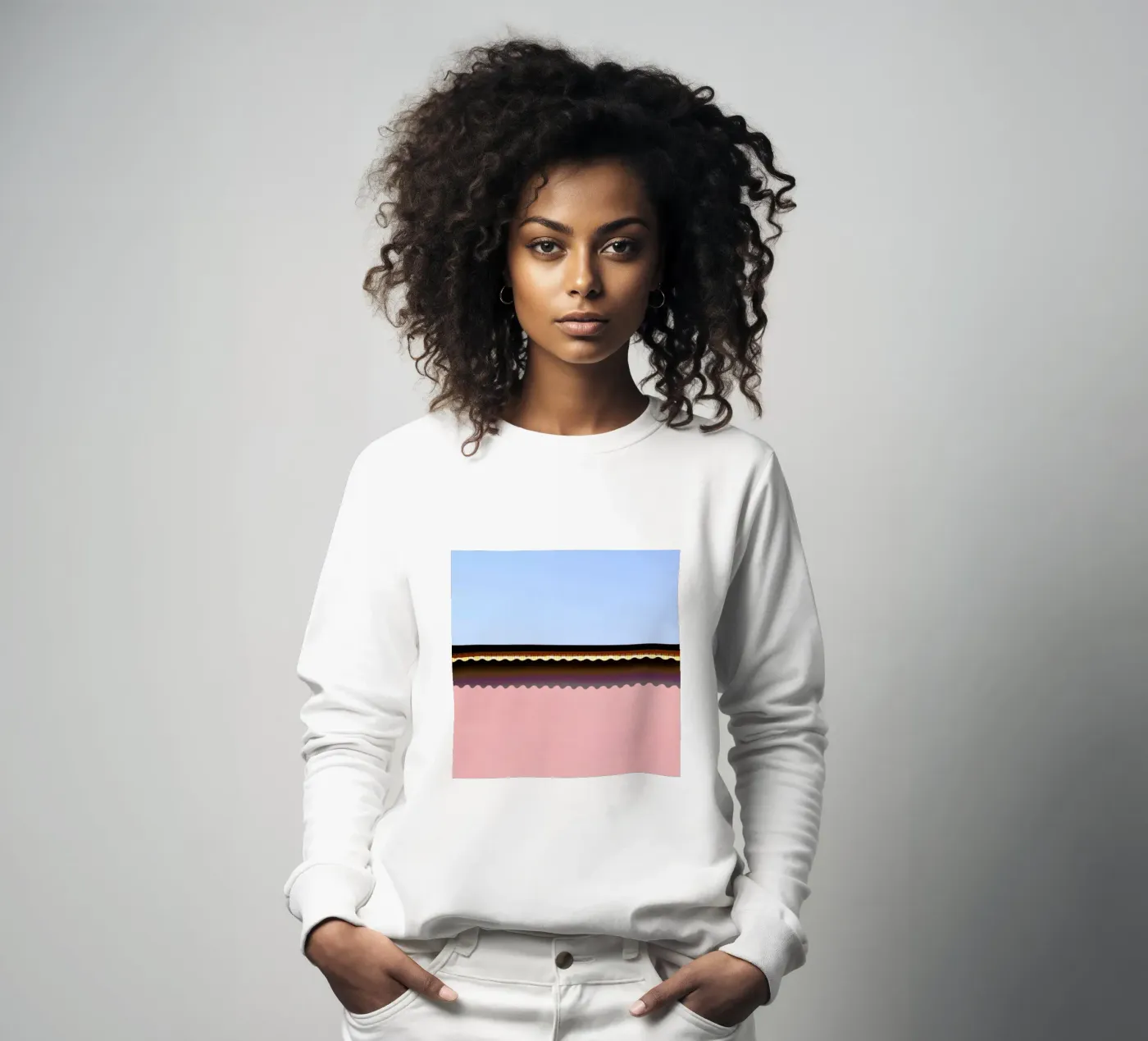 Waves sweatshirt by Rupert Höller