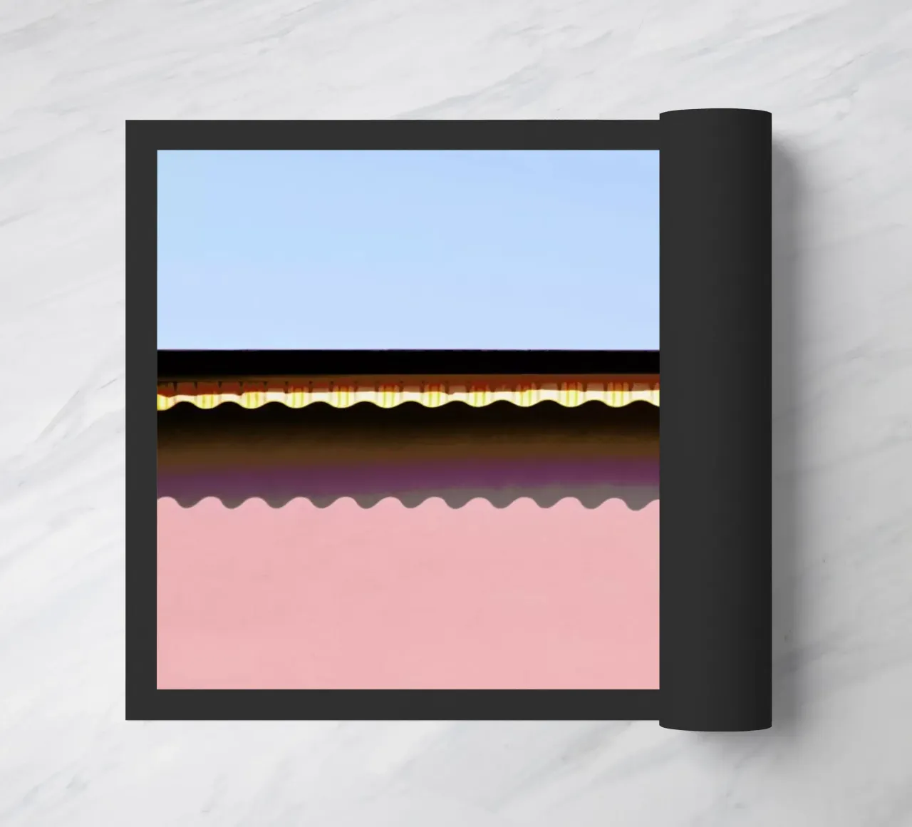 Waves deurmat van Rupert Höller