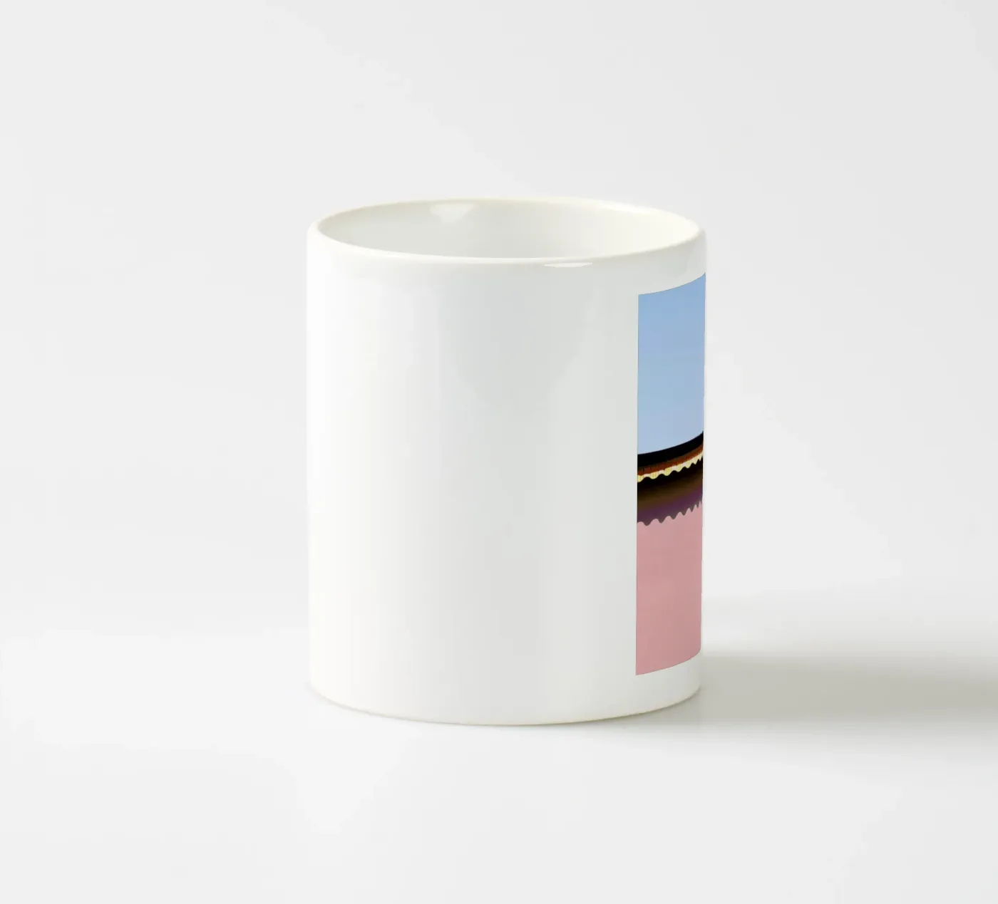 Waves ceramic mug by Rupert Höller