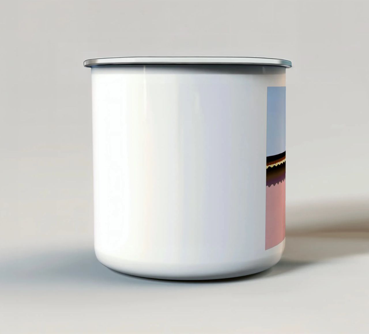 Waves tazza in smalto da Rupert Höller