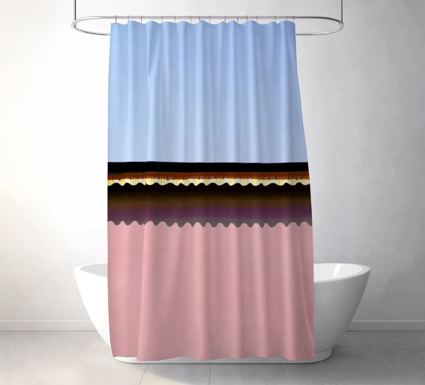 Waves Duschvorhang von Rupert Höller