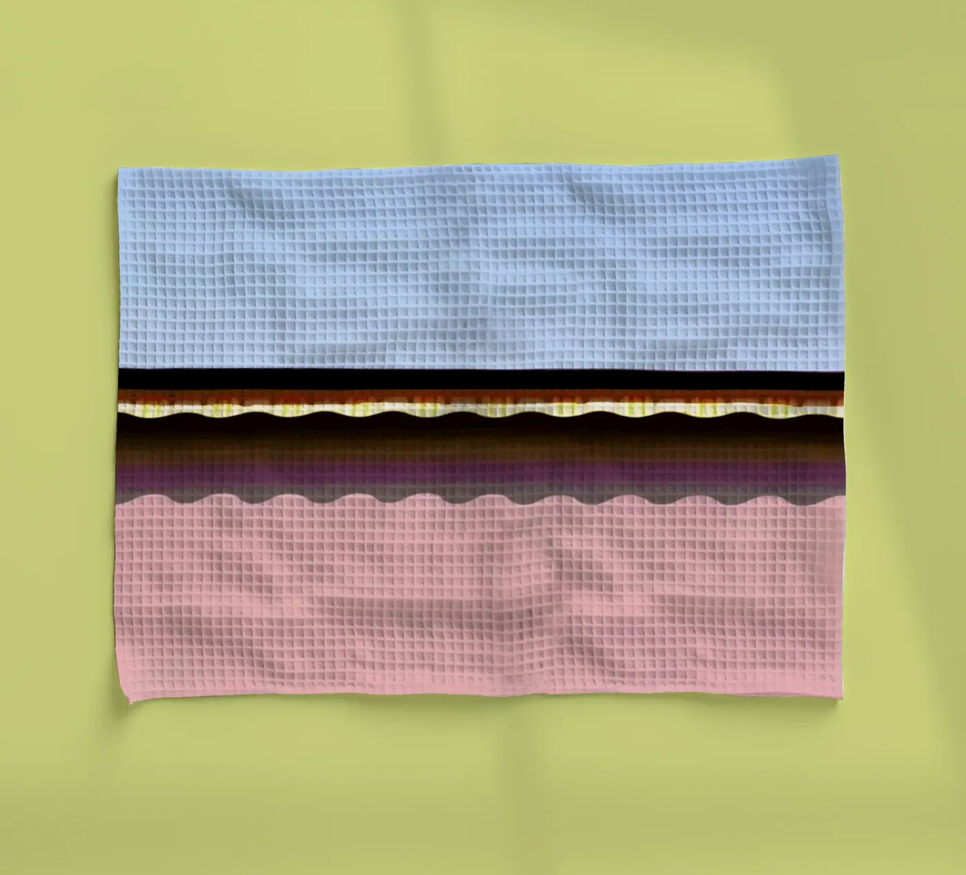 Waves Geschirrtuch von Rupert Höller