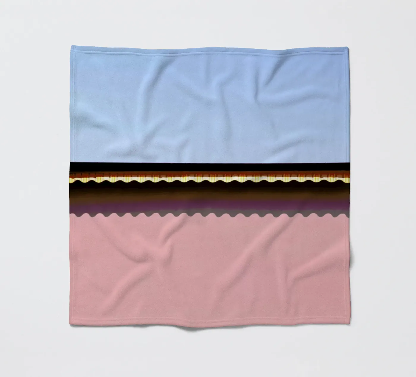 Waves fleece blanket by Rupert Höller