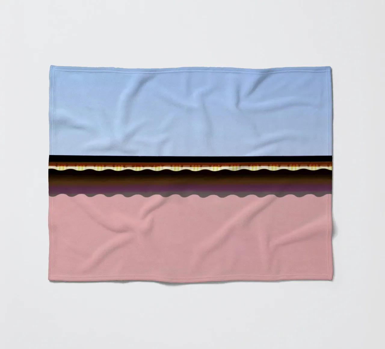 Waves fleecedeken van Rupert Höller