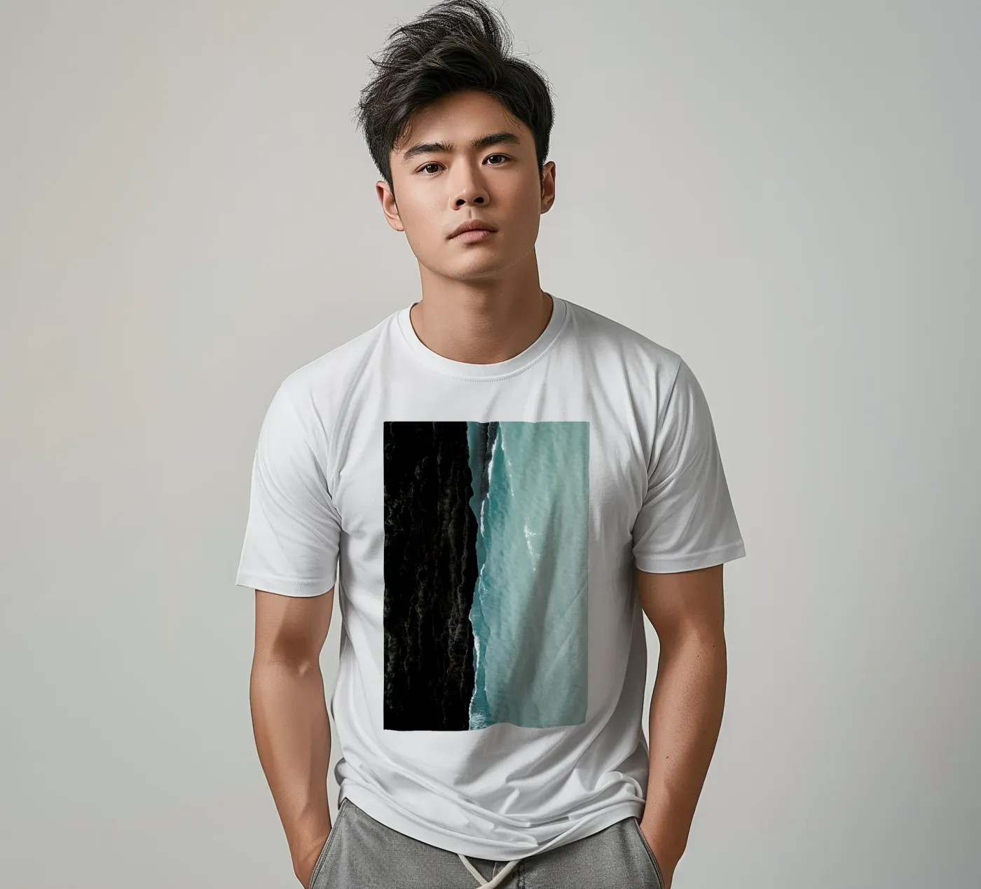 Waves t-shirt da METROPOLIS