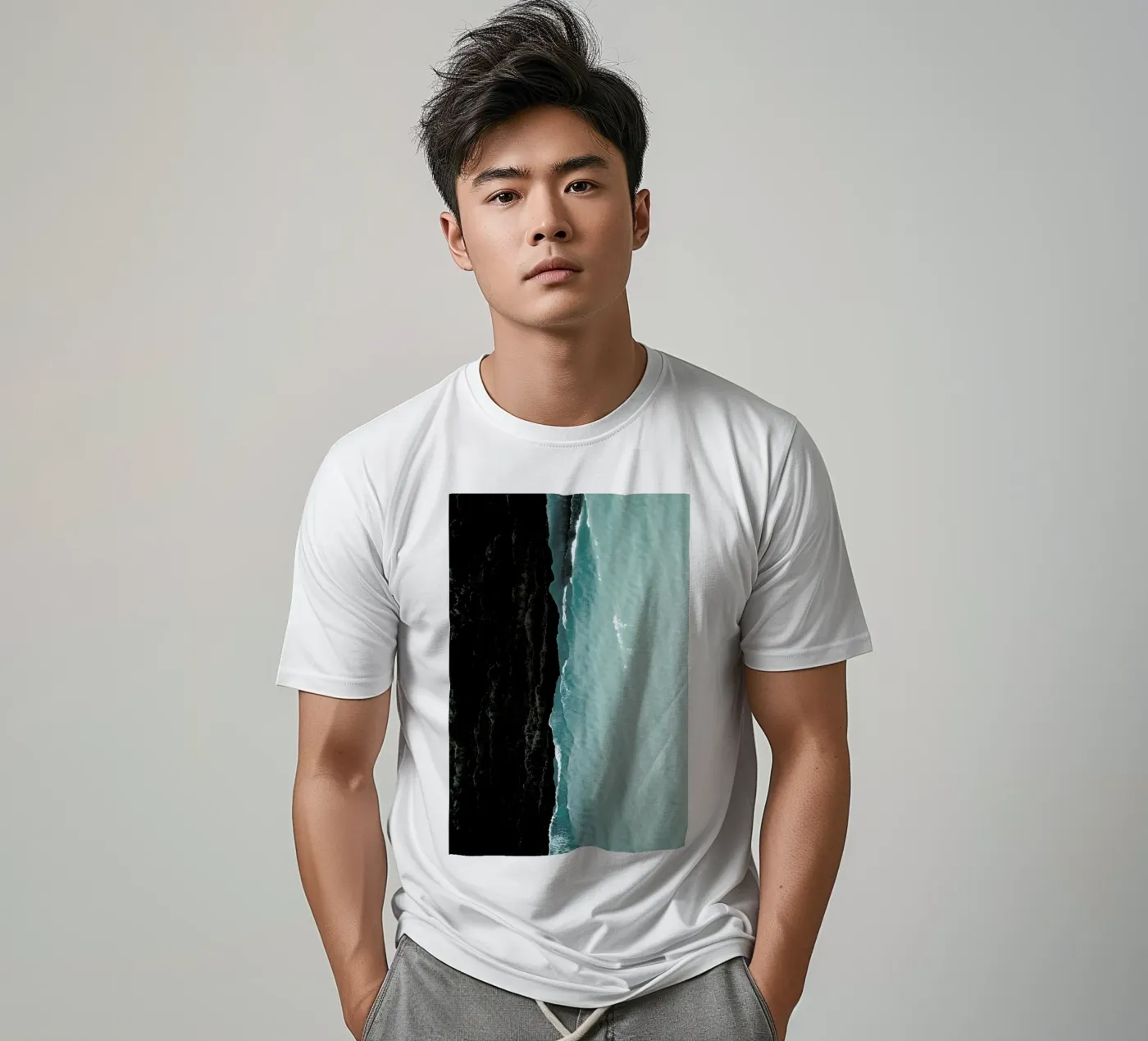 Waves t-shirt da METROPOLIS