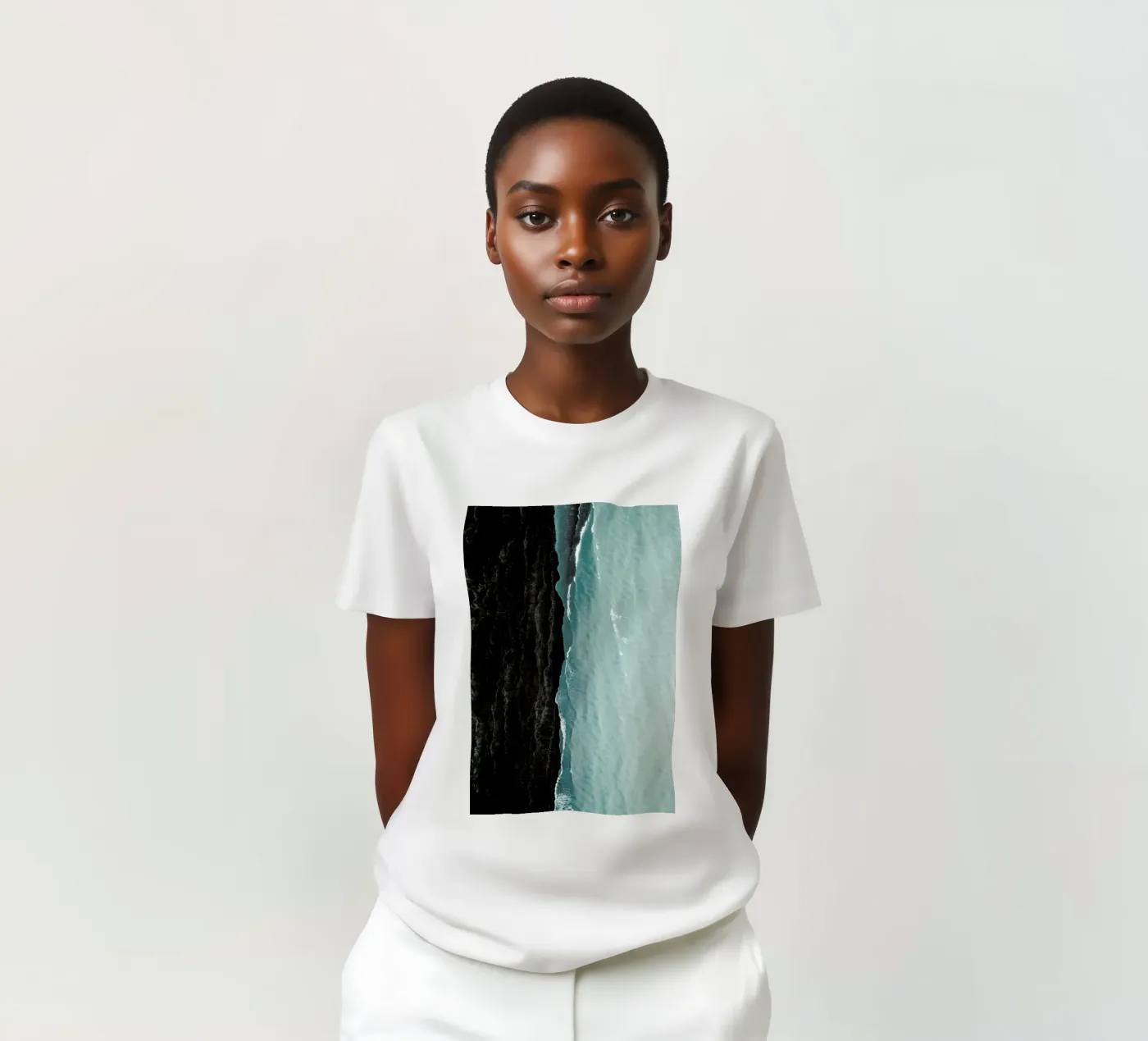 Waves t-shirt da METROPOLIS