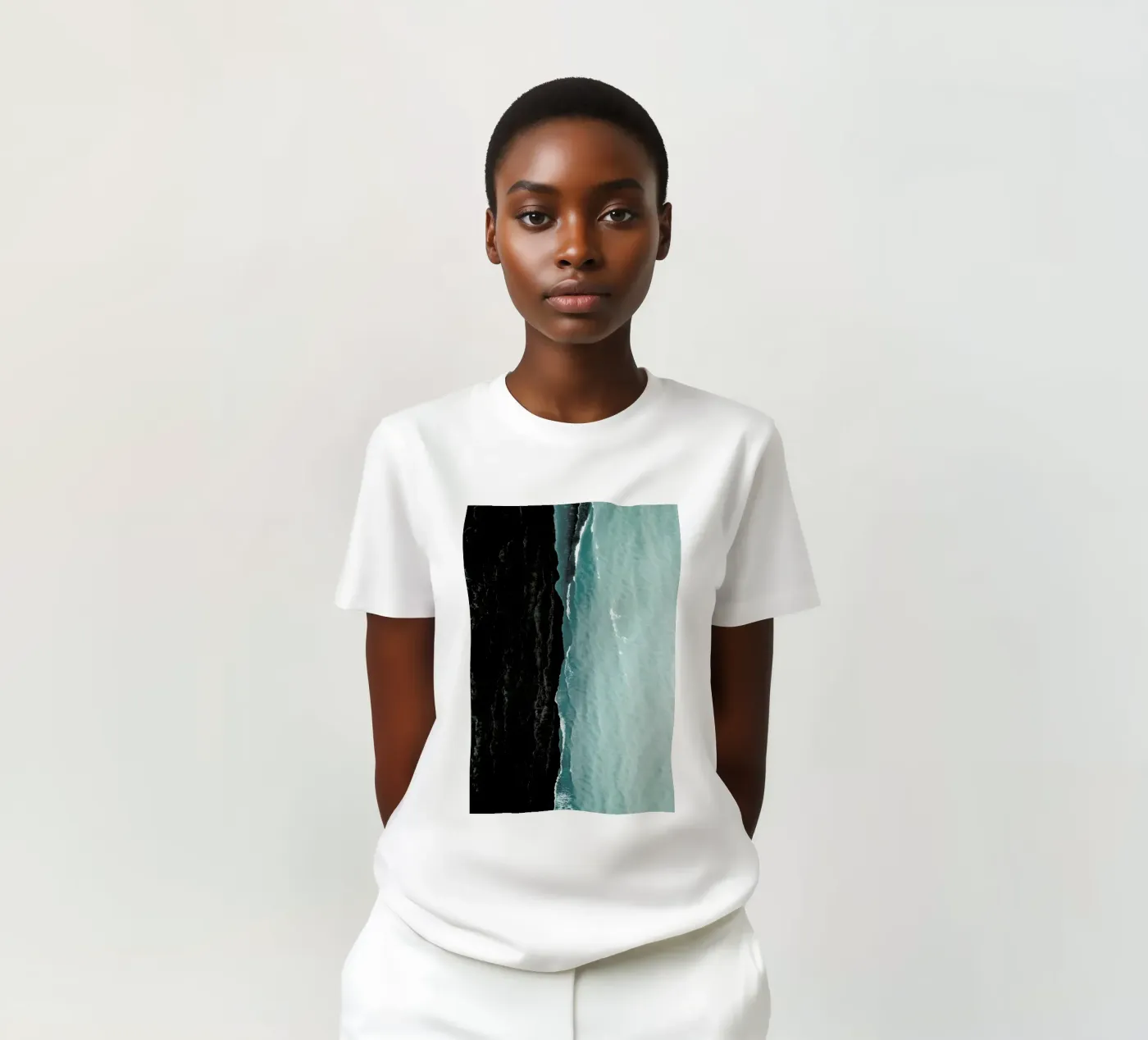 Waves t-shirt da METROPOLIS