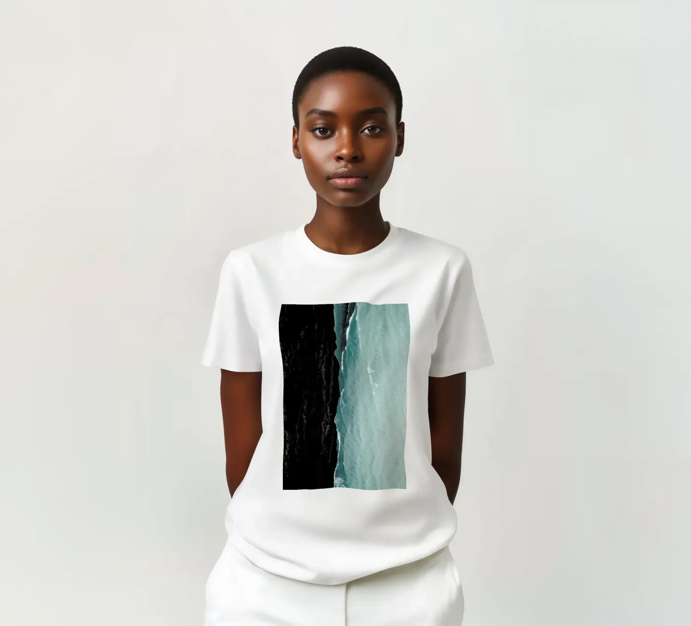 Waves t-shirt da METROPOLIS