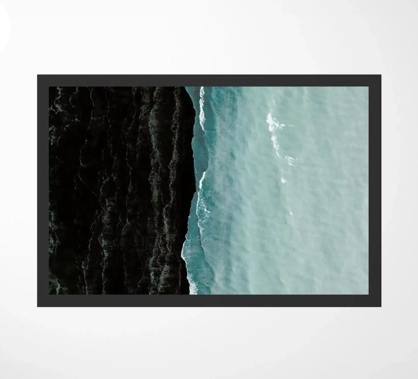 Waves Fußmatte von METROPOLIS