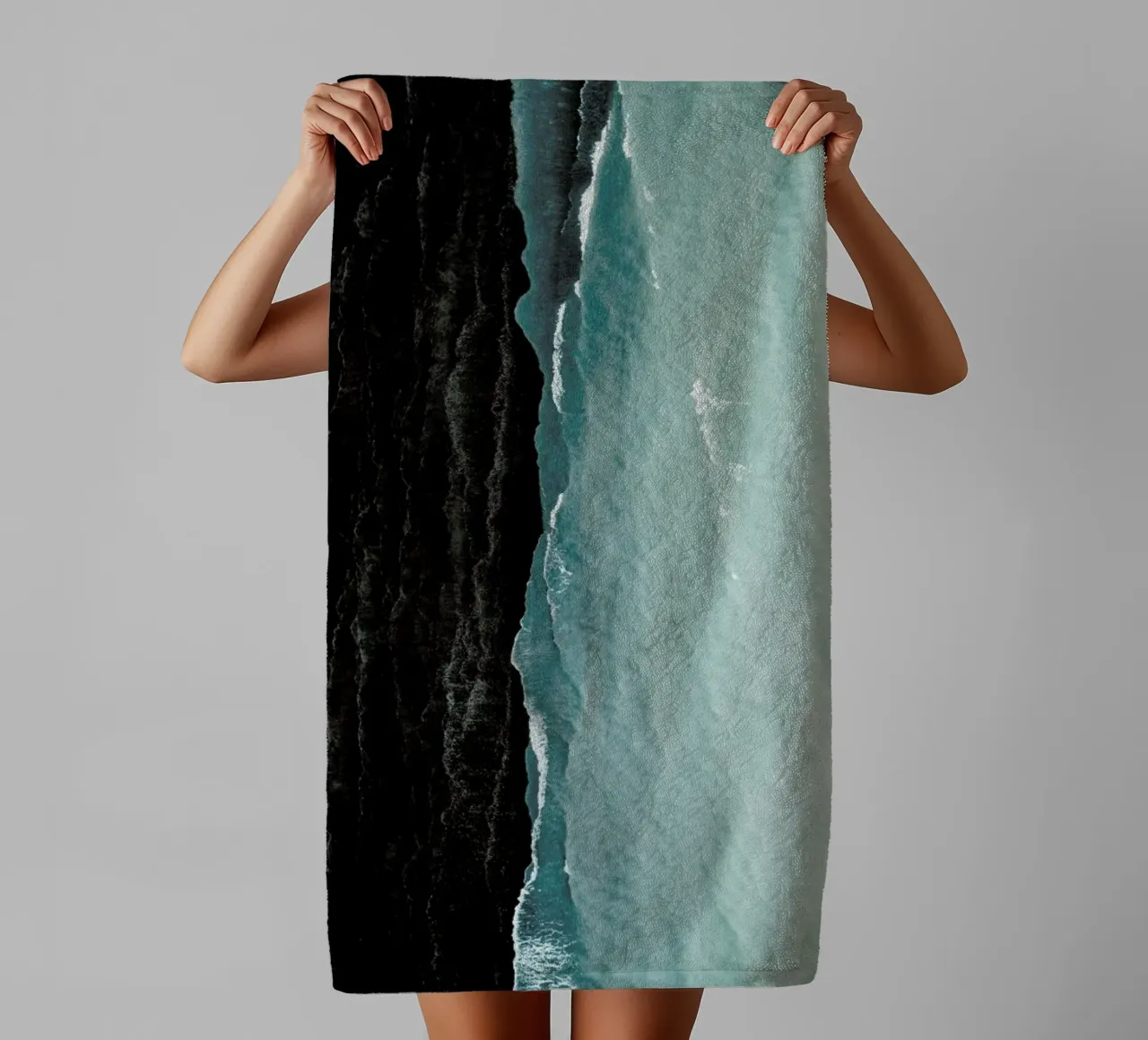 Waves towel by METROPOLIS