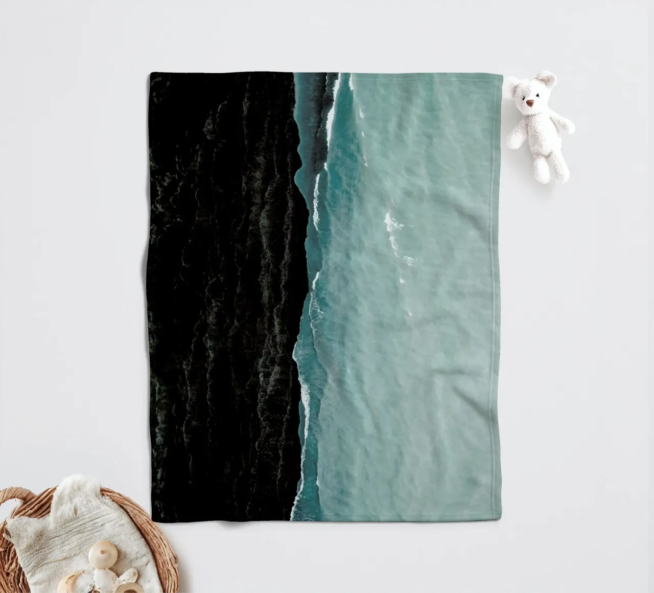 Waves fleecedeken van METROPOLIS