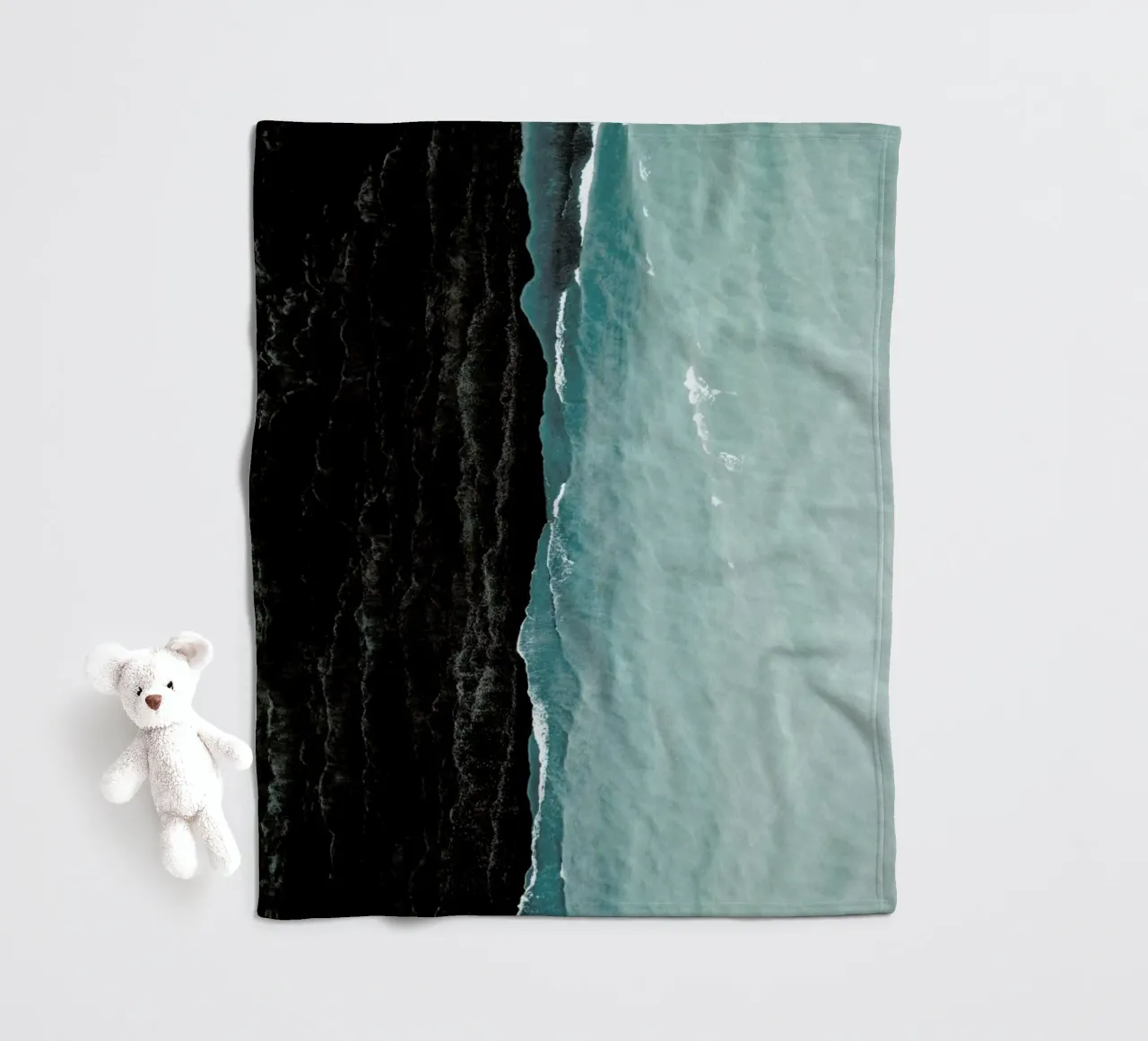 Waves fleecedeken van METROPOLIS