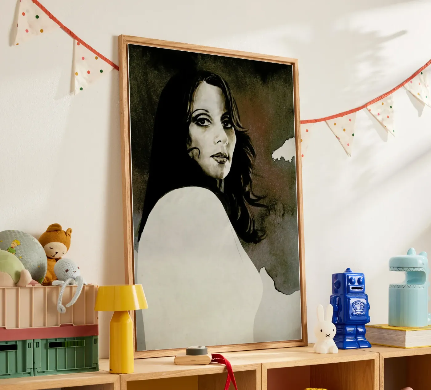 Fairuz acryl van David Diehl