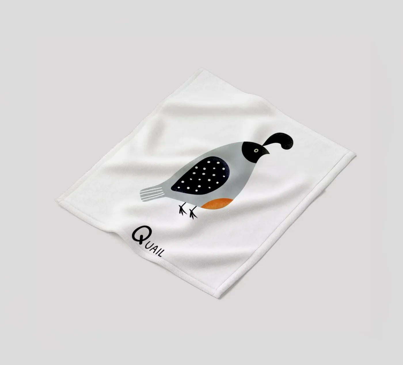 Quail Fleecedecke von Little Flourishes