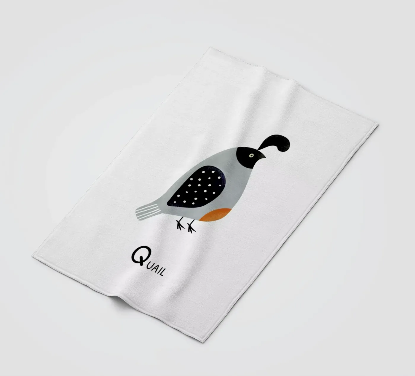 Quail Fleecedecke von Little Flourishes