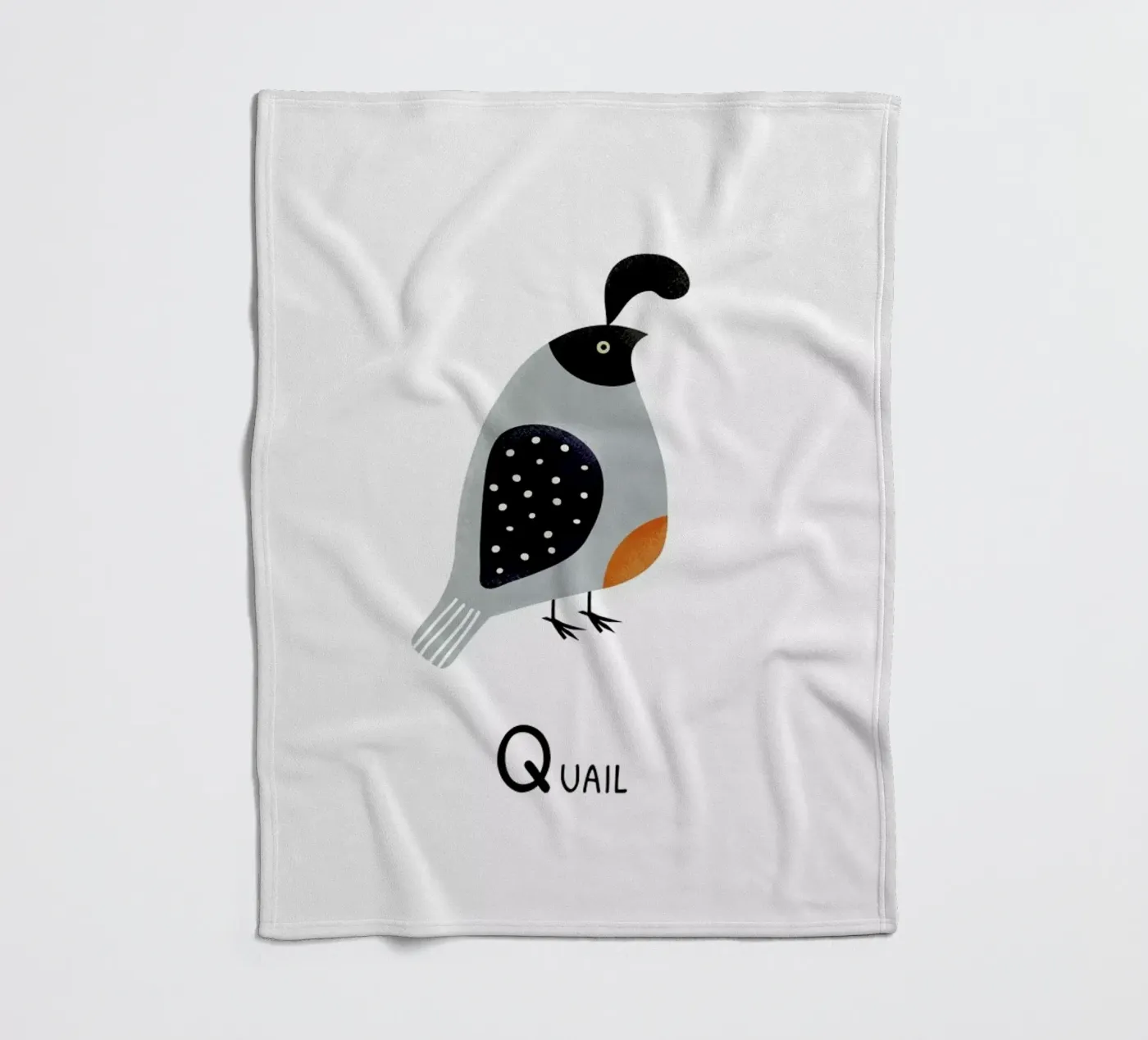 Quail Fleecedecke von Little Flourishes