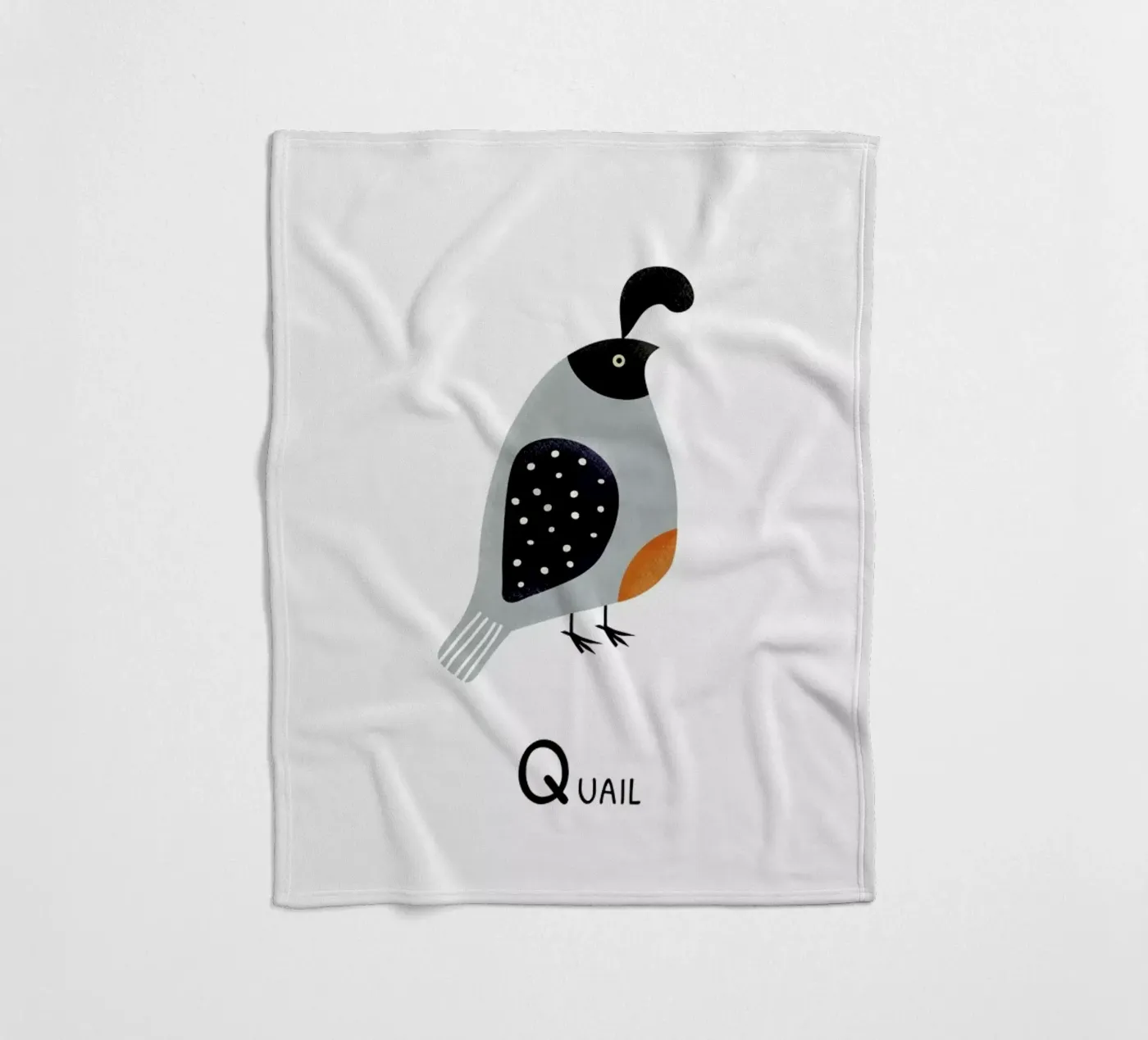 Quail Fleecedecke von Little Flourishes