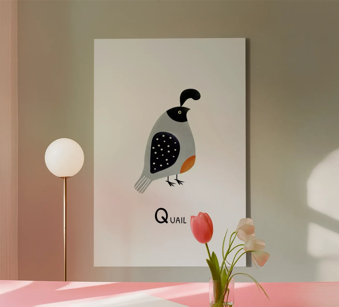 Quail tela da Little Flourishes