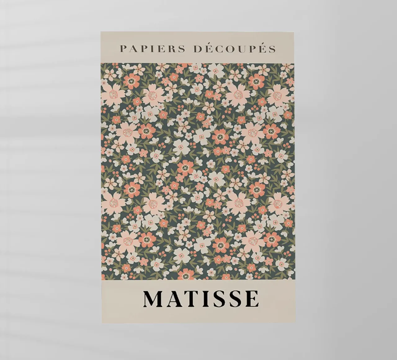 Henri Matisse - Small Flowers pellicola backlit da Trending Art Company