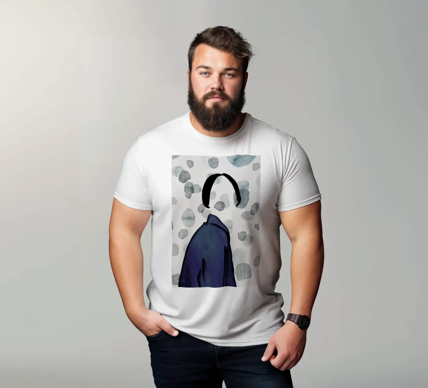 Void t-shirt van Ramona Russu