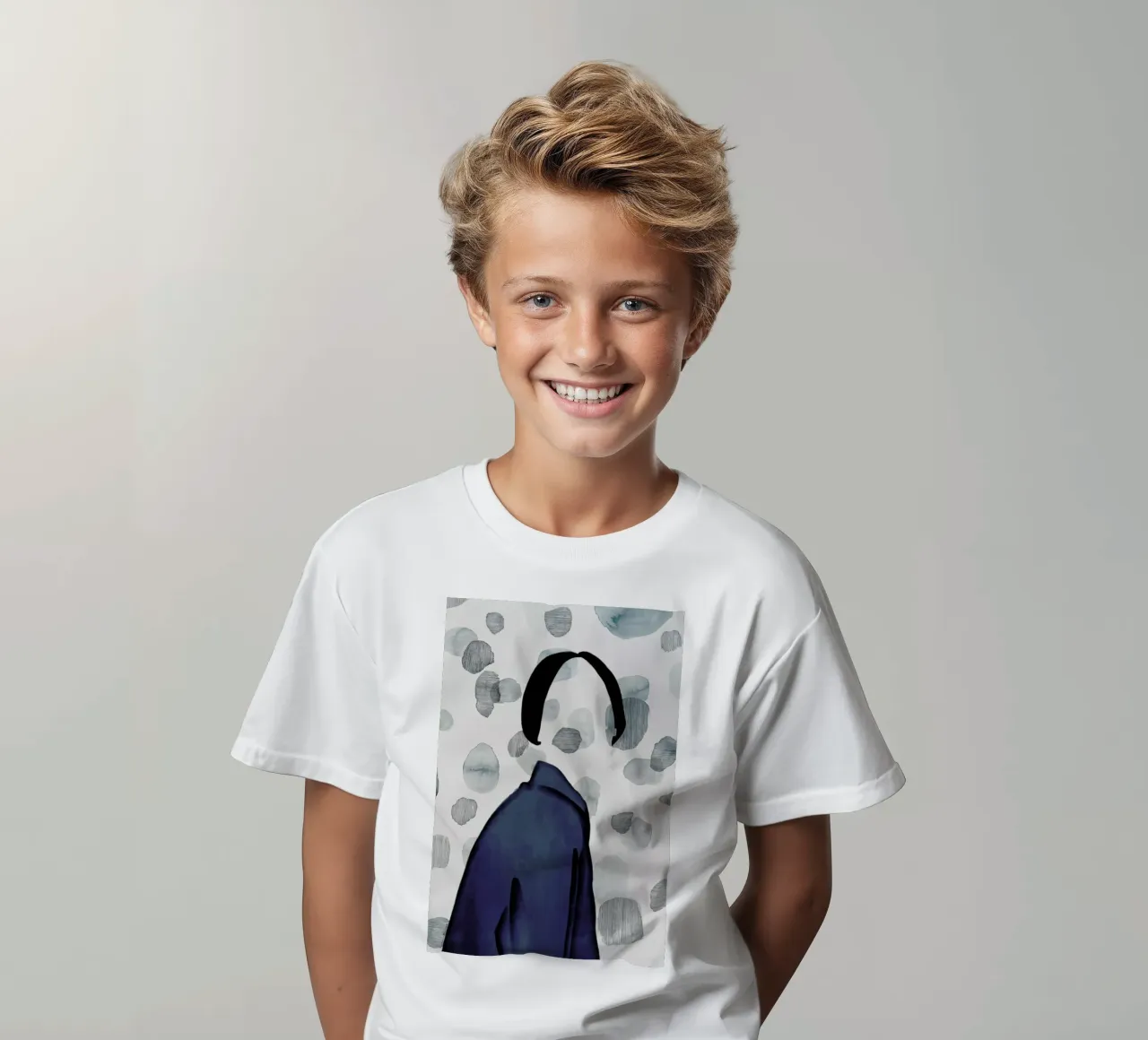 Void t-shirt bambini da Ramona Russu