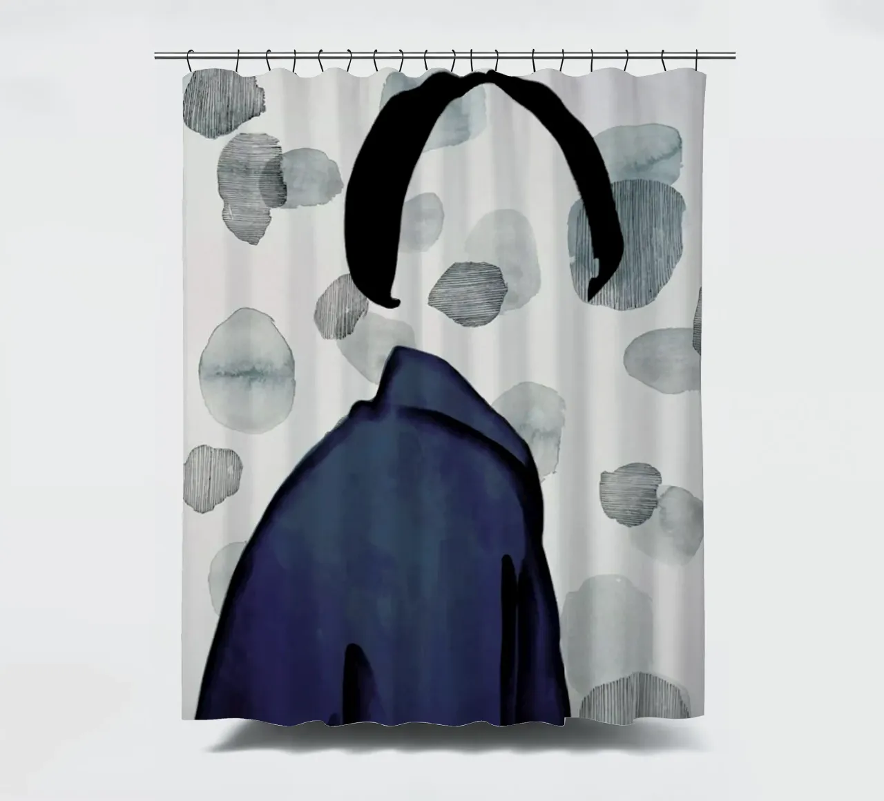 Void douchegordijn van Ramona Russu