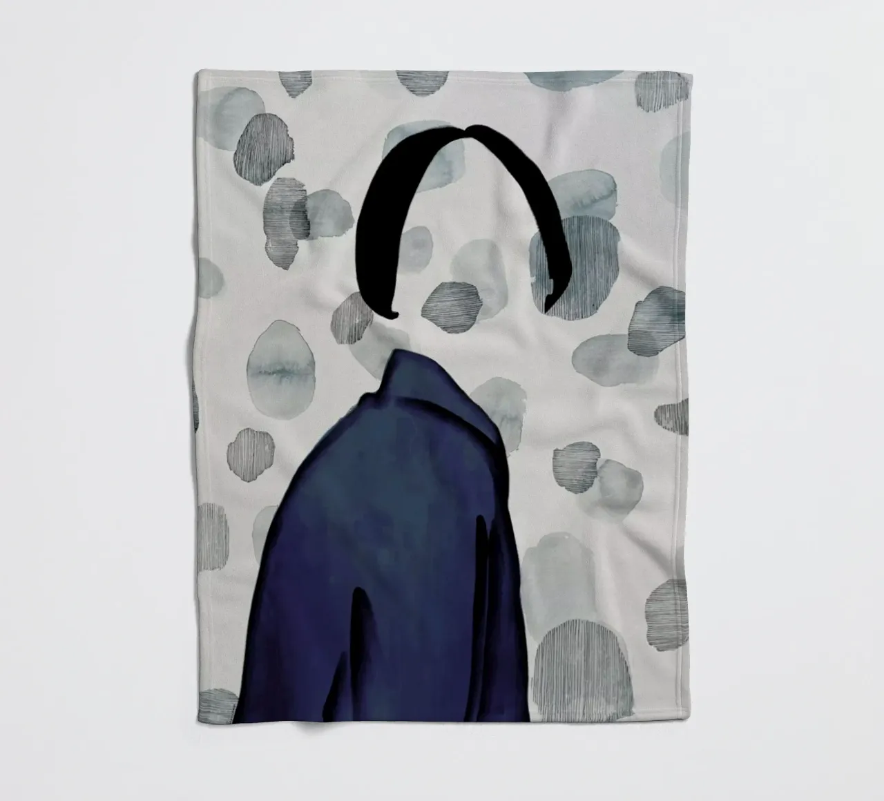 Void Fleecedecke von Ramona Russu