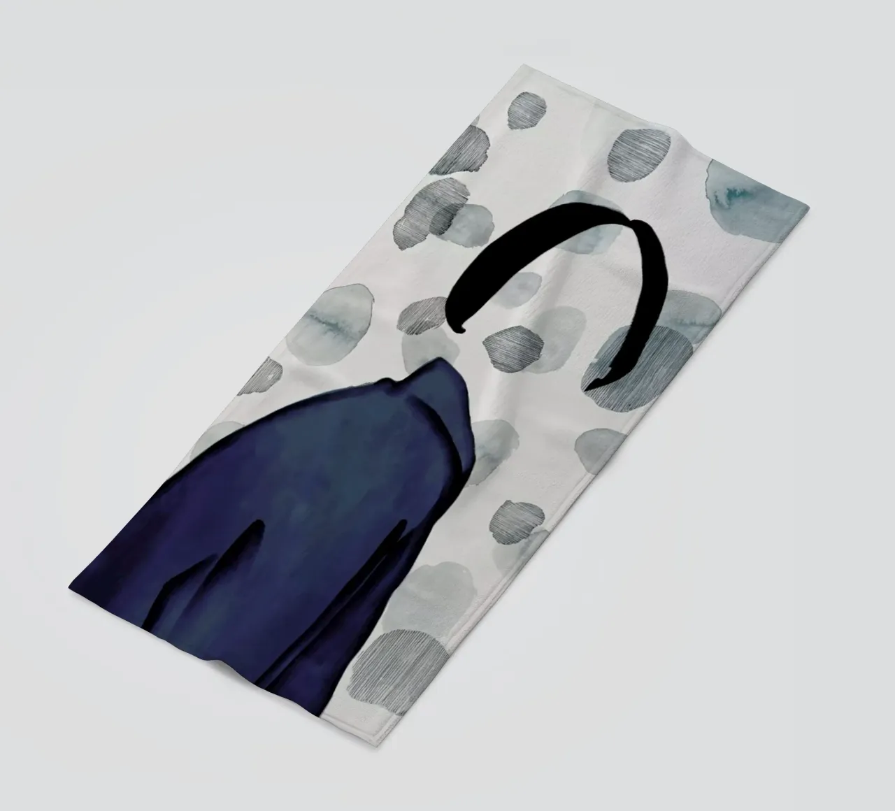 Void strandhanddoek van Ramona Russu