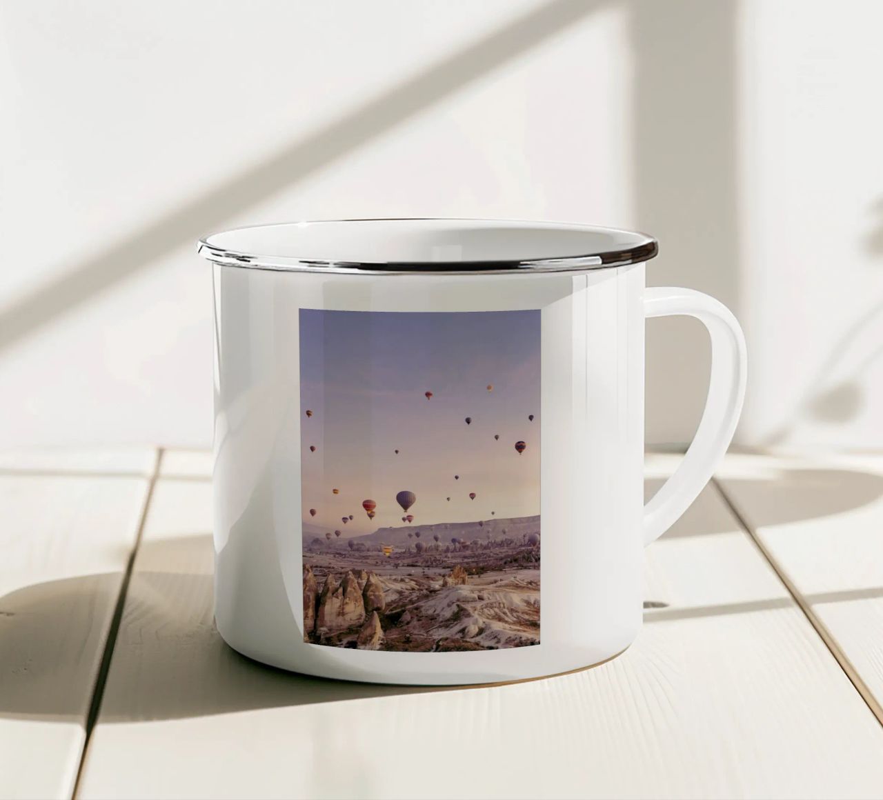 Exploring the Sky tazza in smalto da METROPOLIS