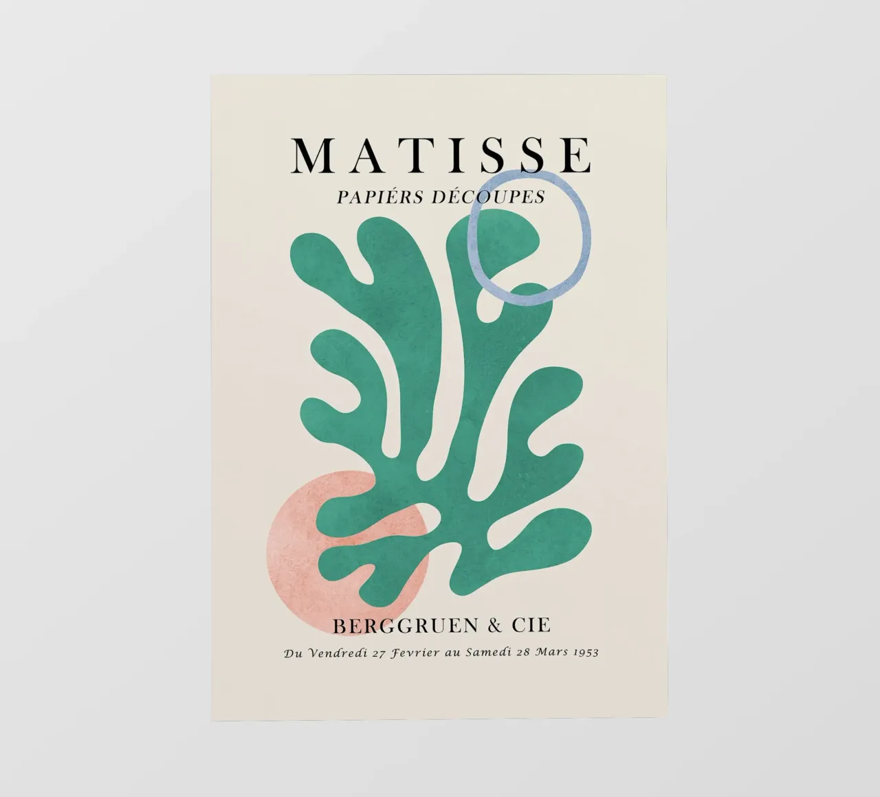 Henri Matisse pellicola backlit da Trending Art Company