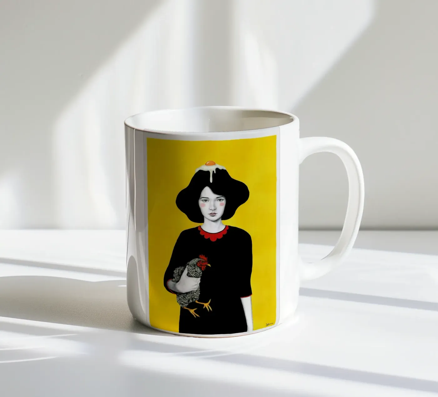 Maya ceramic mug by Sofia Bonati