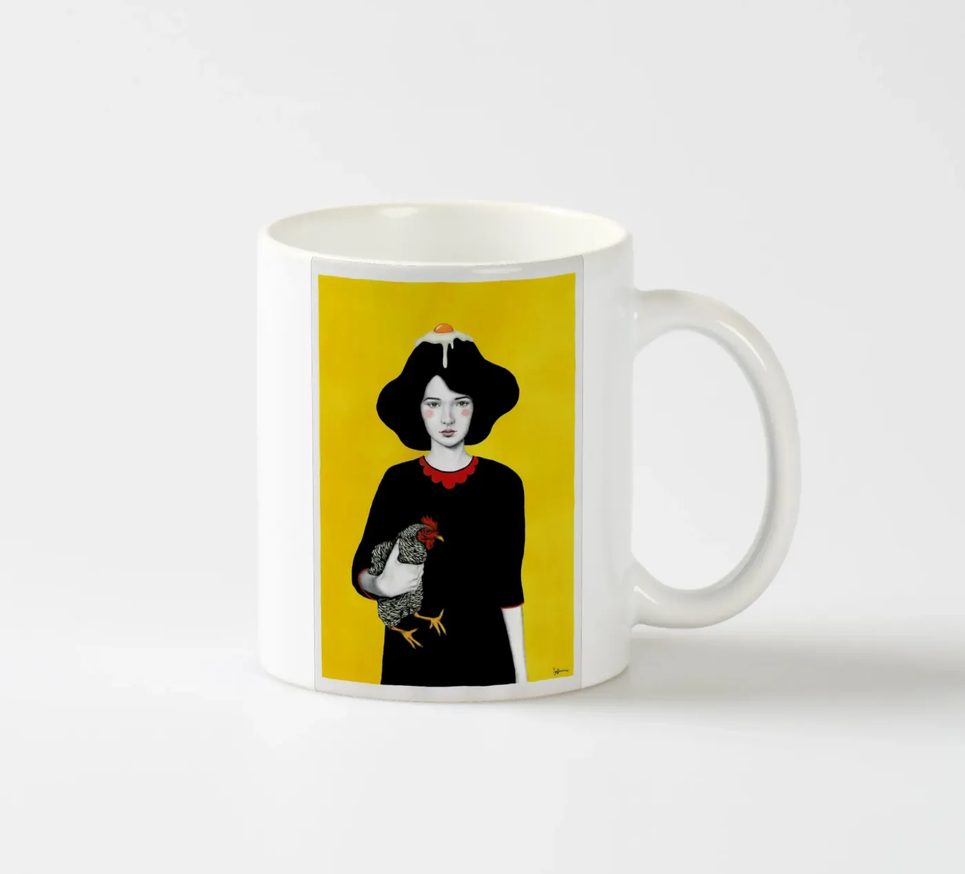 Maya ceramic mug by Sofia Bonati