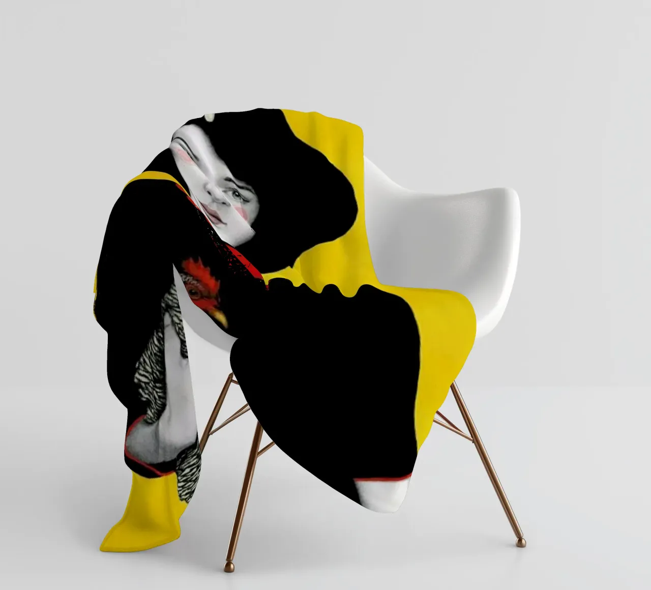 Maya Fleecedecke von Sofia Bonati