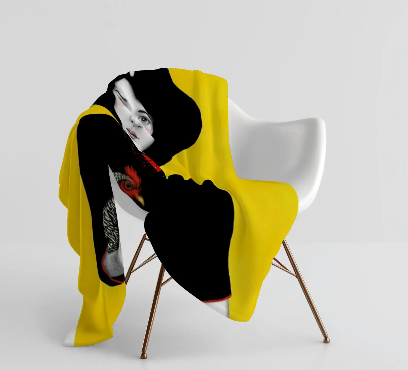 Maya Fleecedecke von Sofia Bonati