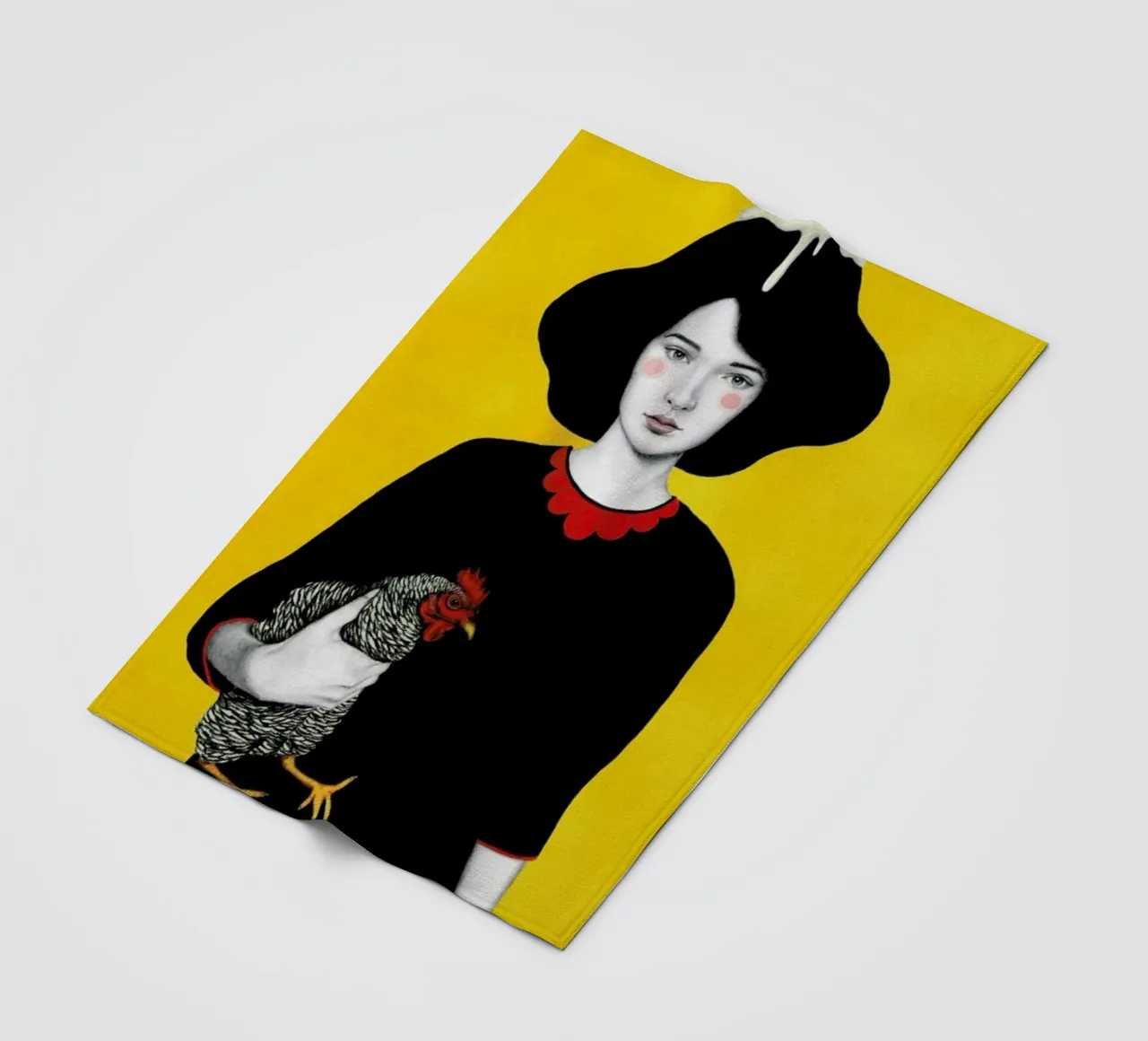 Maya Fleecedecke von Sofia Bonati