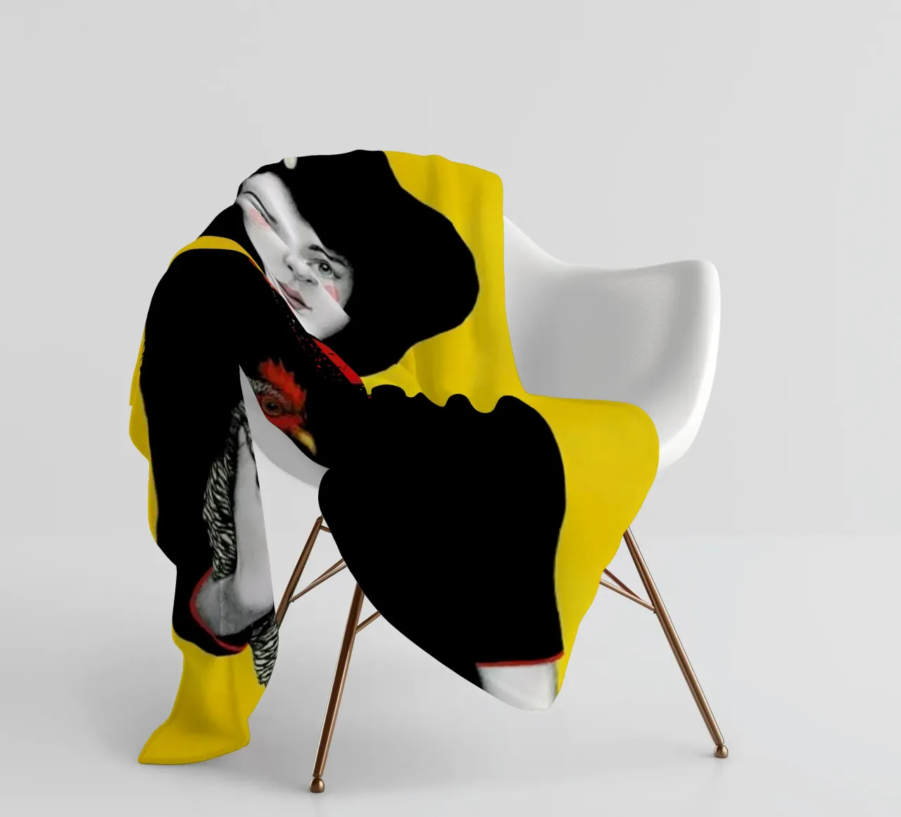 Maya Fleecedecke von Sofia Bonati