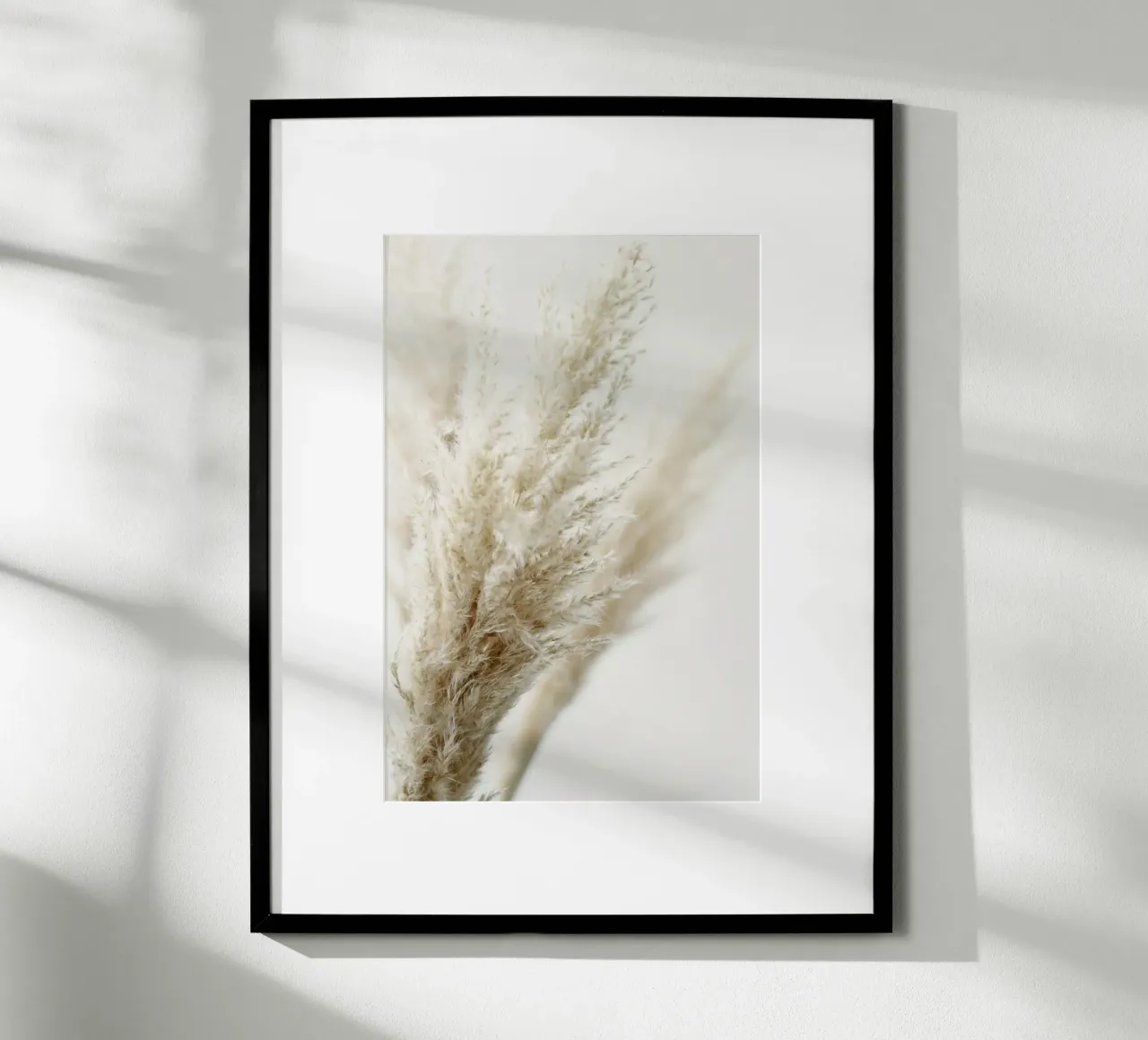 Pampas Reed 03 poster con telaio in plastica da Monika Strigel